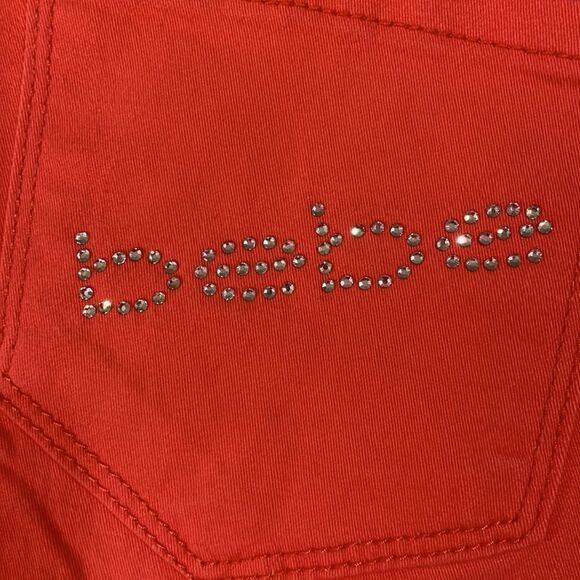 Bebe Size 30 orange distressed shorts. NWT - Picture 3 of 10